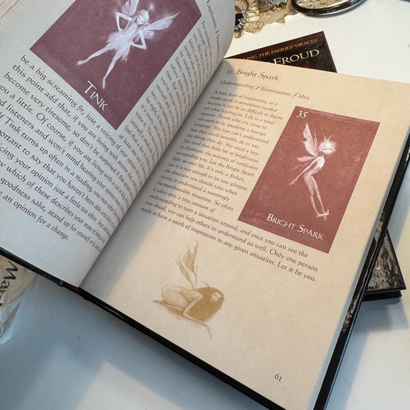 *BOOK ONLY* The Heart Of Faerie Oracle By Brian & Wendy Froud, HC, Abrams - Picture 5 of 5